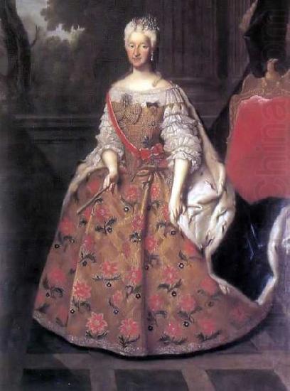 Portrait de Marie-Josephe d Autriche, Louis de Silvestre
